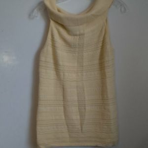 White House Black Market yellow top size M